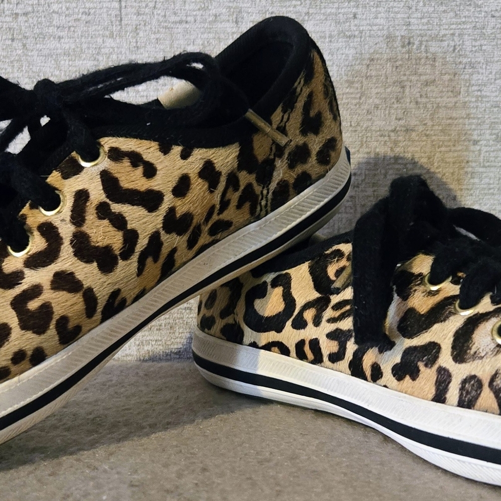 Keds X Kate Spade Calf Hair Sneakers. Sz 11.5 Youth